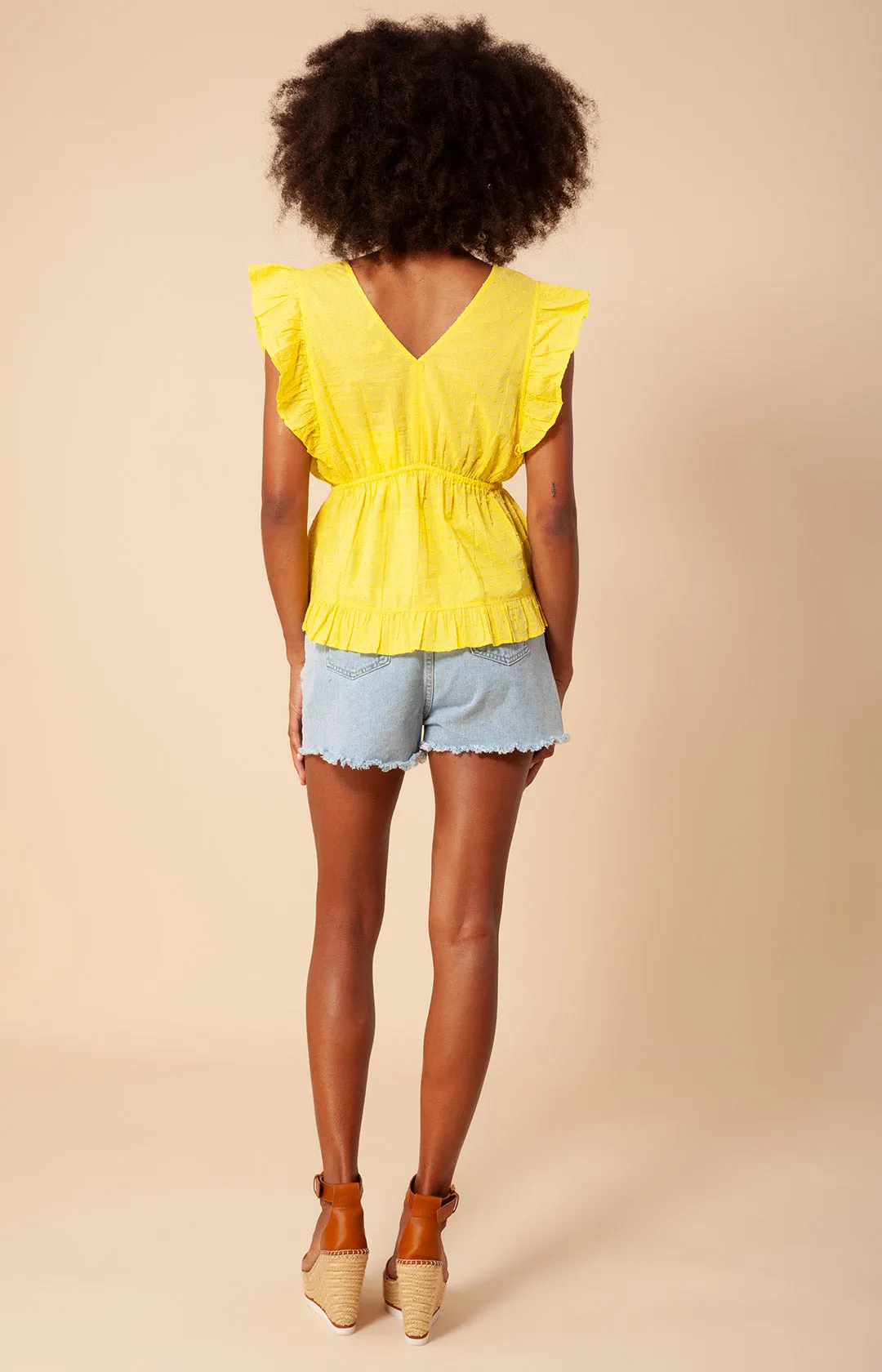Cadana Solid Cropped Top sold by Hale Bob product image thumbnail 5