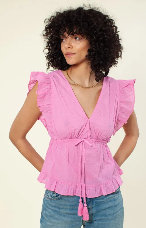 Cadana Solid Cropped Top sold by Hale Bob