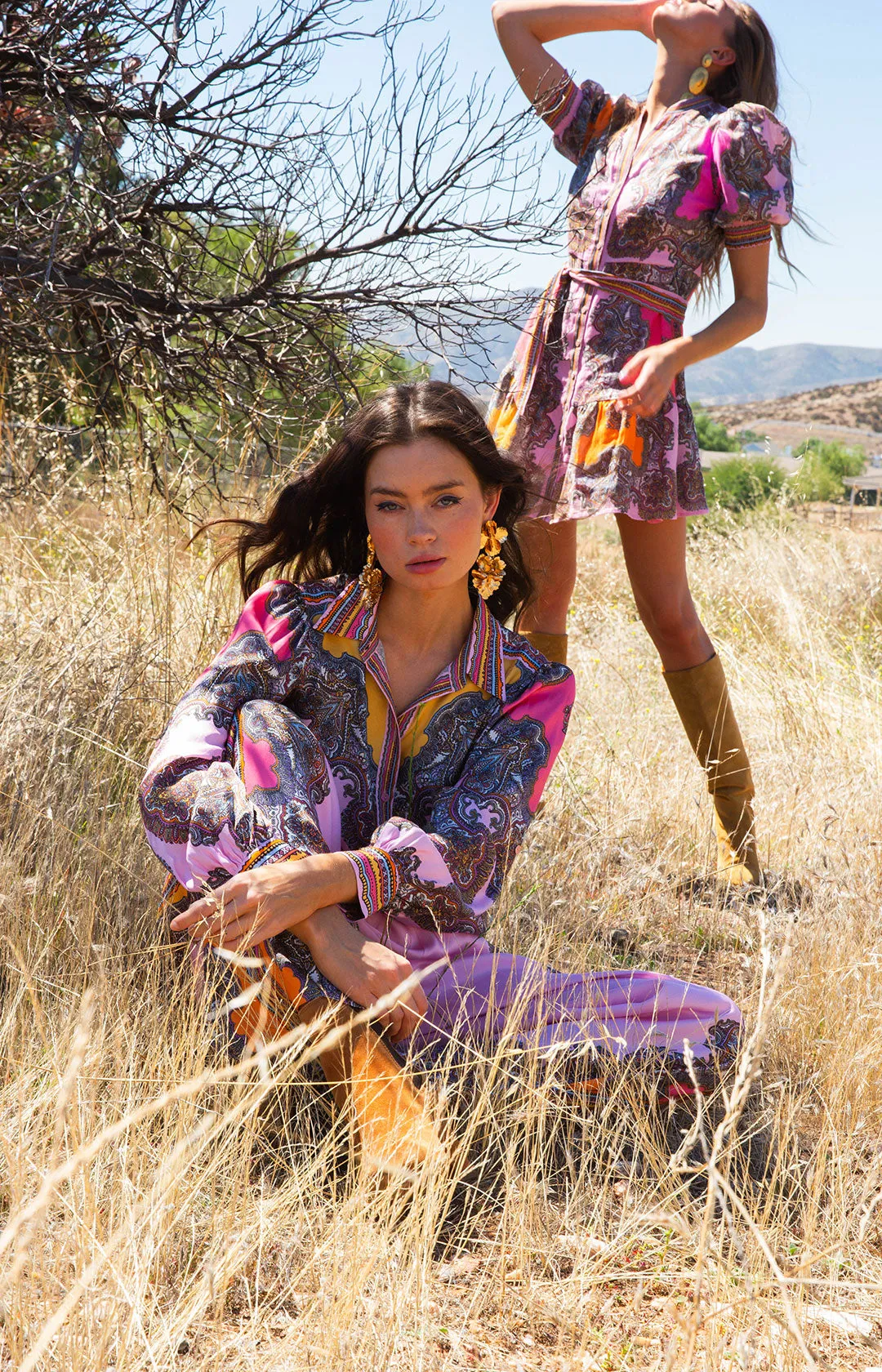 Makayla Twill Top sold by Hale Bob product image thumbnail 2