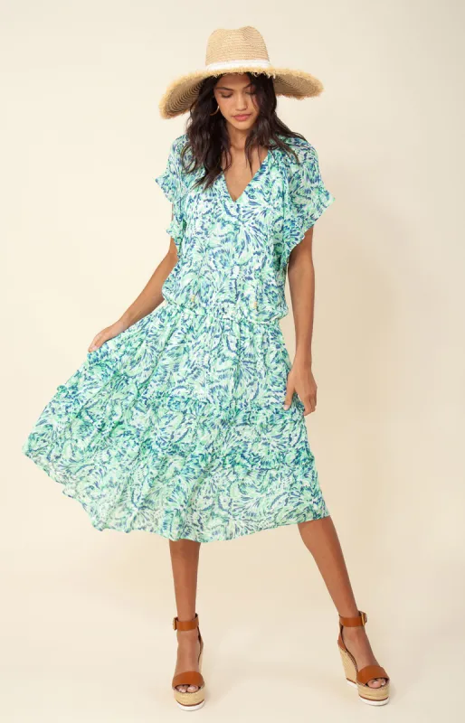 Honey Blouson Midi Dress sold by Hale Bob