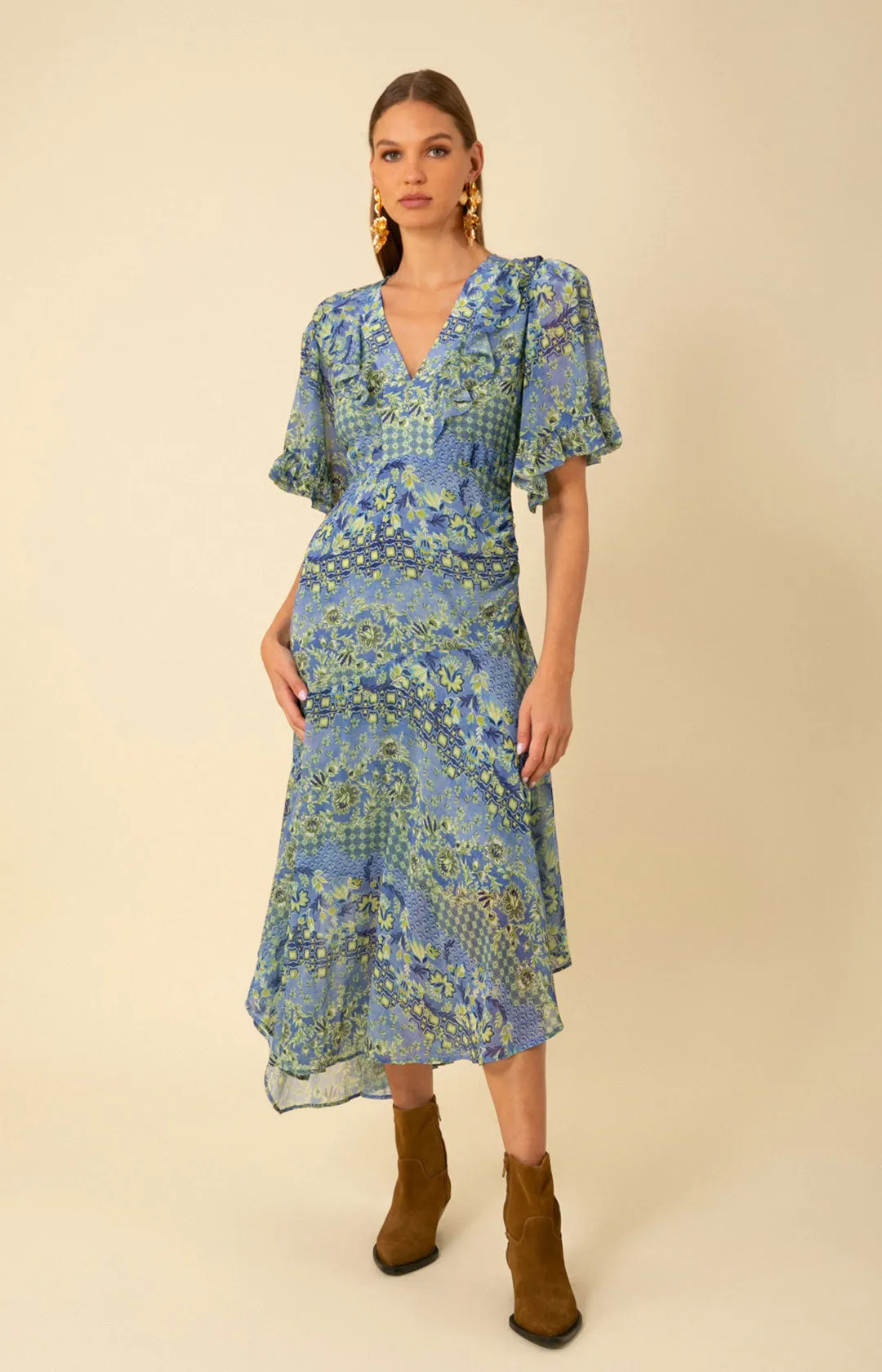 Izabella Dress sold by Hale Bob product image thumbnail 4