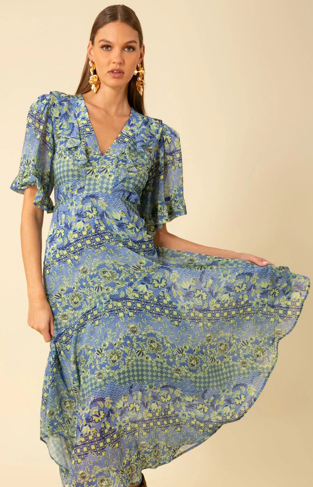 Izabella Dress sold by Hale Bob product image thumbnail 3