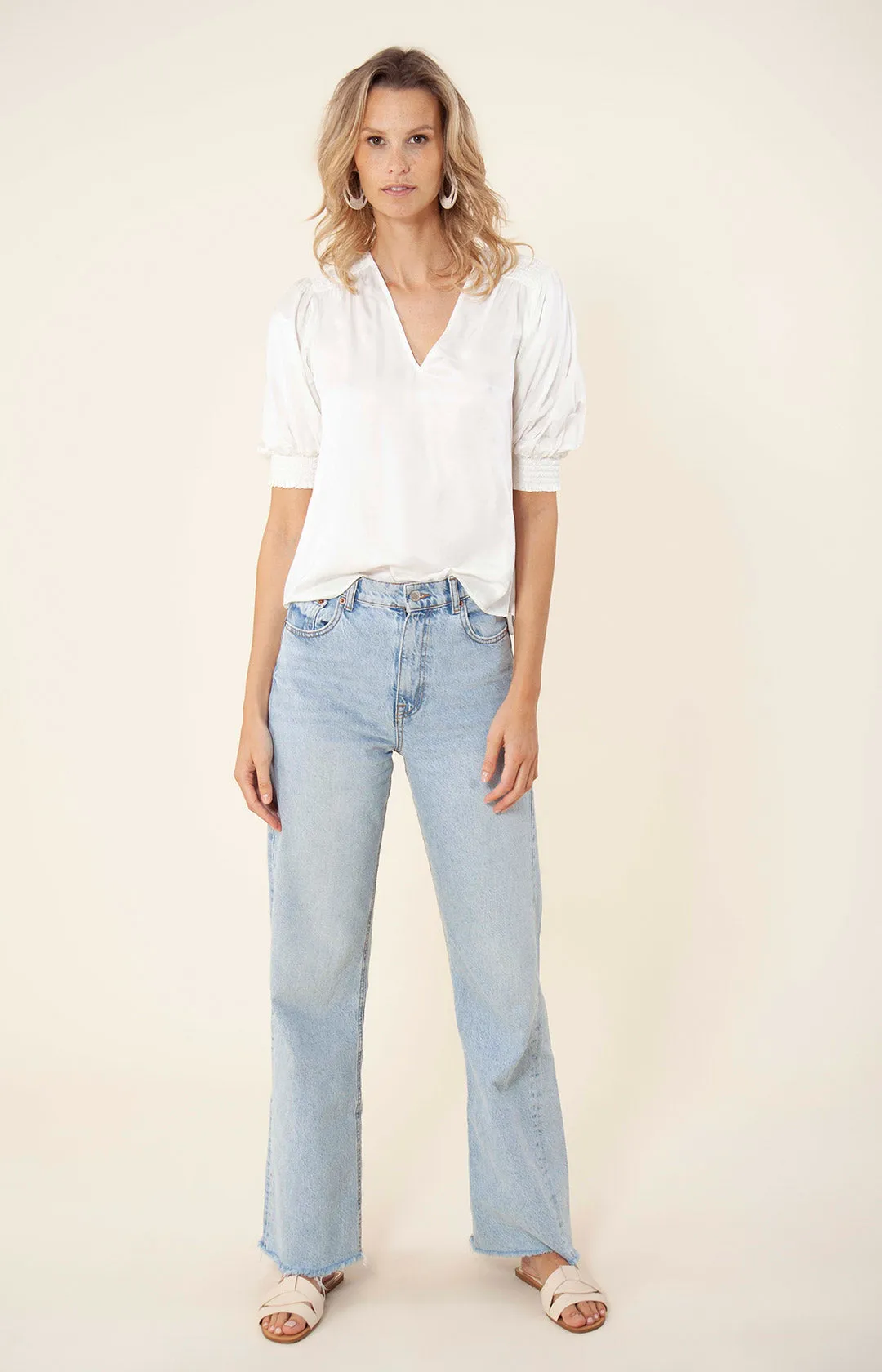 Jaydin Solid Charmeuse Top sold by Hale Bob product image thumbnail 5