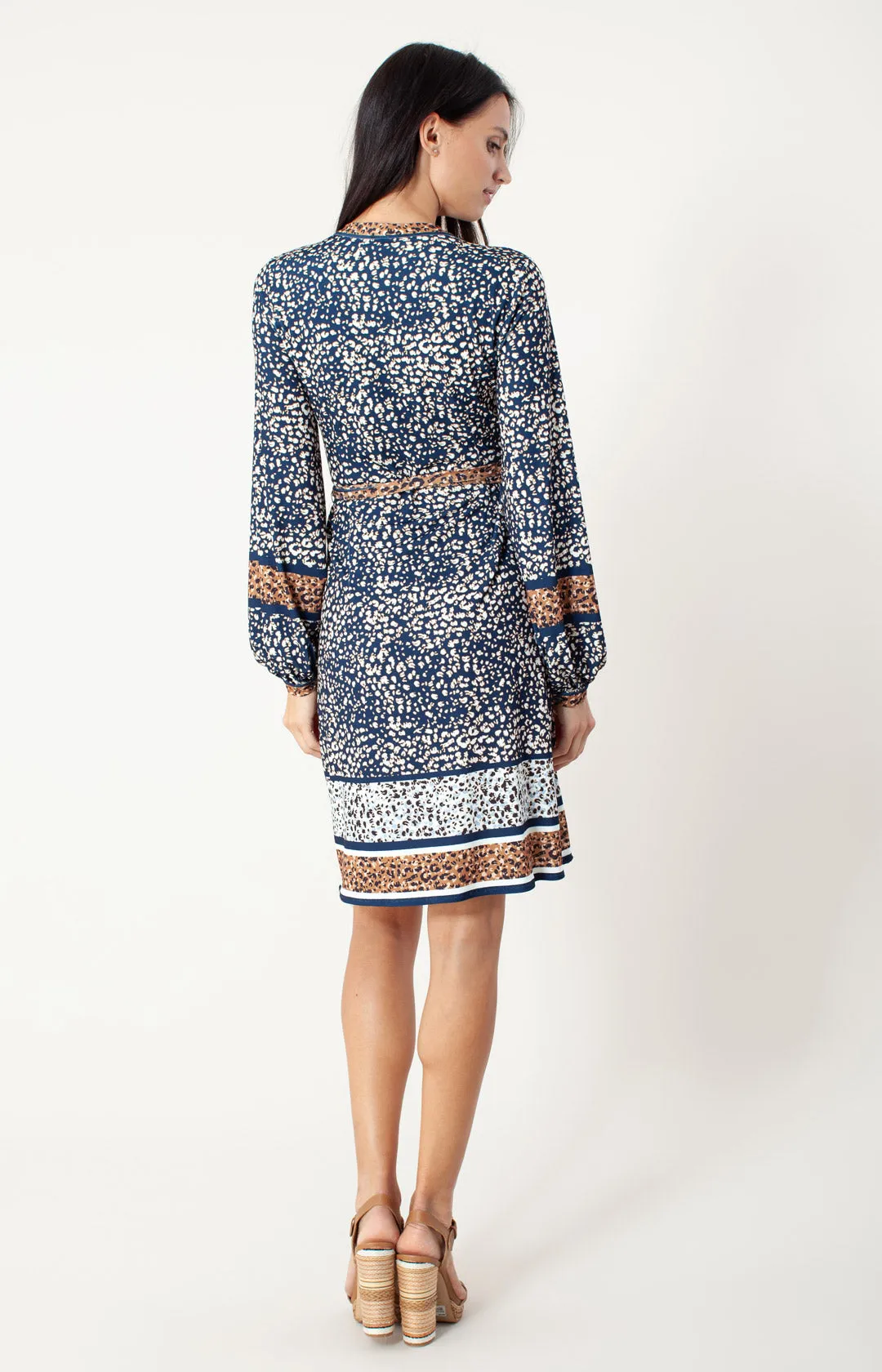 Violet Wrap Dress sold by Hale Bob product image thumbnail 5