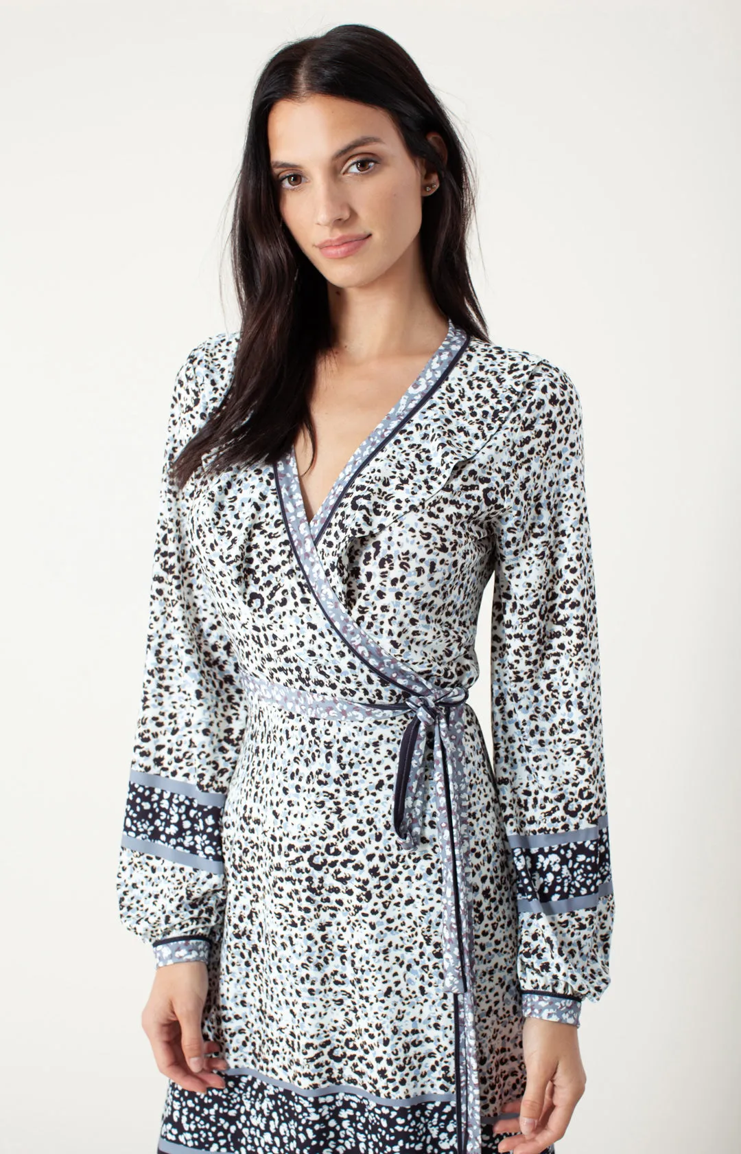 Violet Wrap Dress sold by Hale Bob product image thumbnail 3