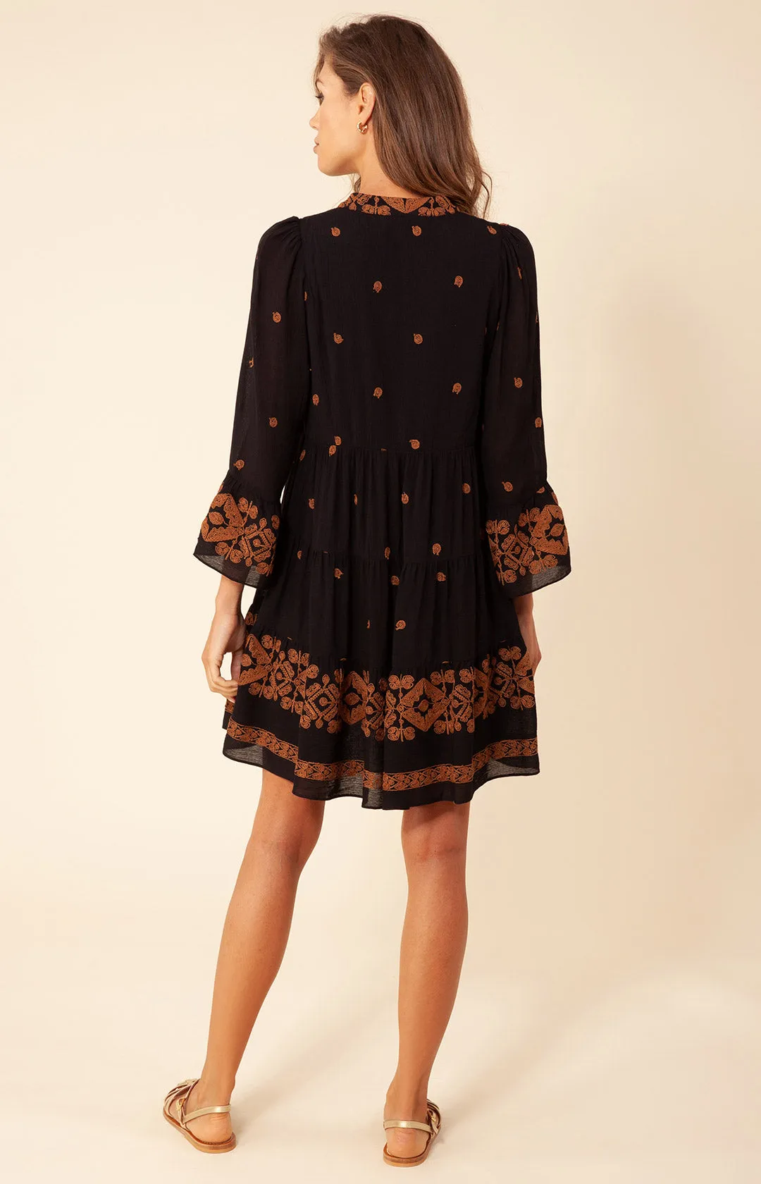Marja Embroidered Dress sold by Hale Bob product image thumbnail 5
