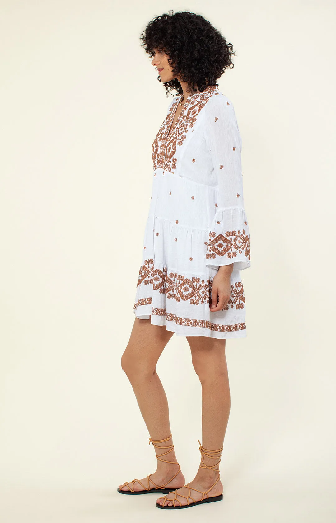 Marja Embroidered Dress sold by Hale Bob product image thumbnail 3