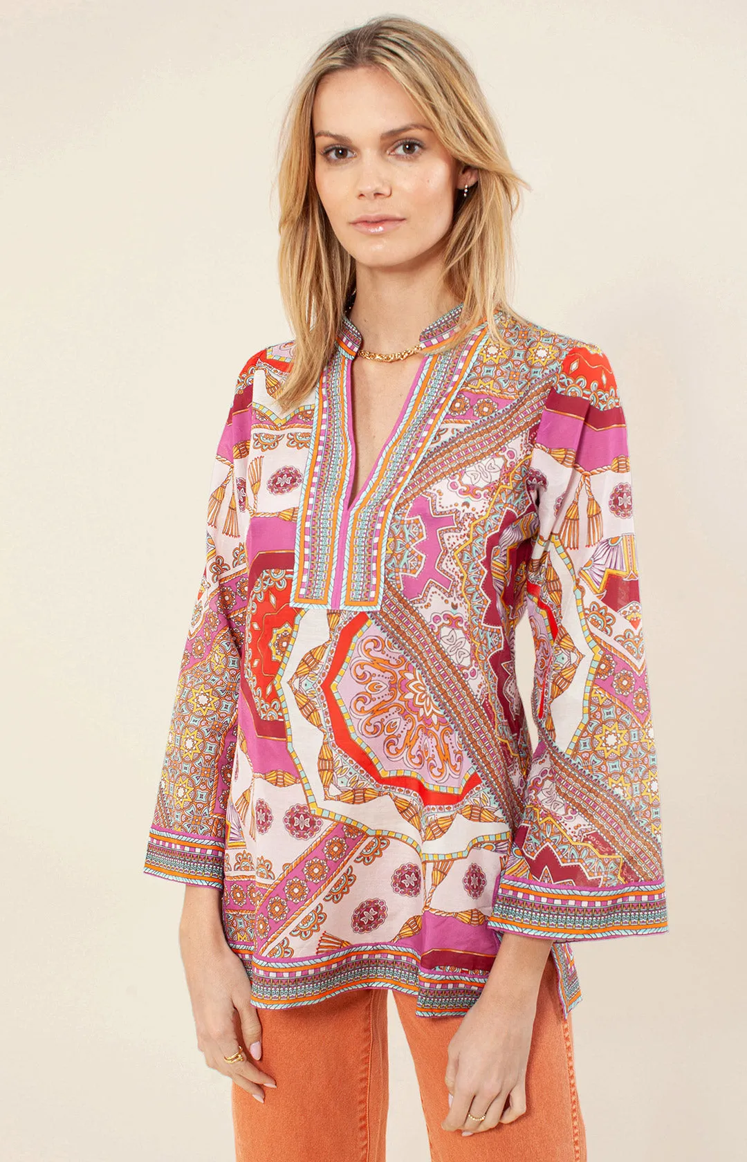 Joanna Voile Tunic sold by Hale Bob product image thumbnail 4