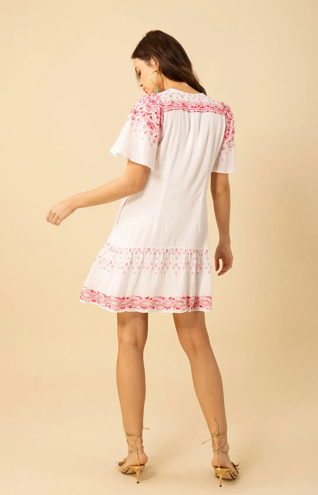Ariana Embroidered Dress sold by Hale Bob product image thumbnail 2