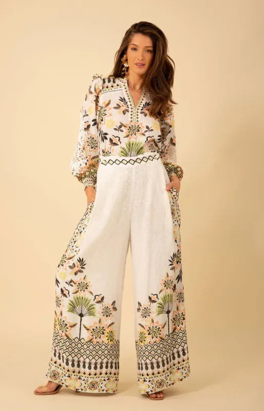 Alayna Linen Pants sold by Hale Bob