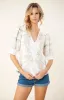 Sienna Smocked Top sold by Hale Bob