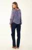 Rosetta Silk Lurex Top sold by Hale Bob