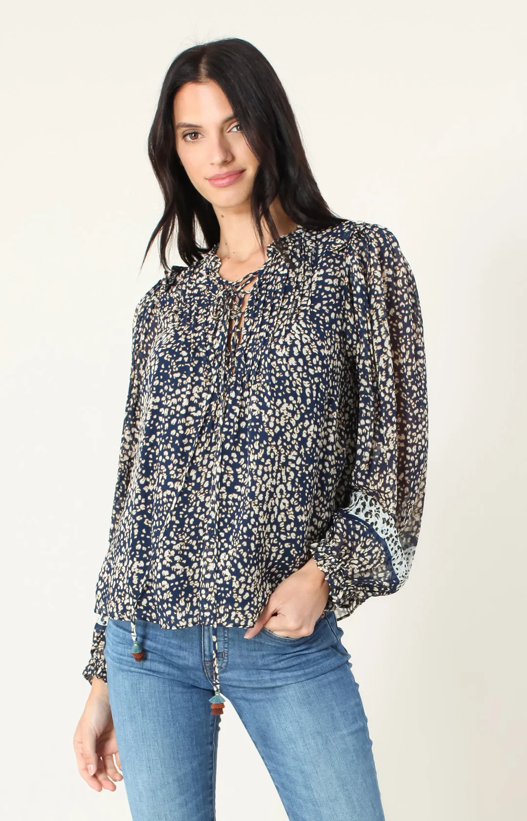 Ellie Pintuck Top sold by Hale Bob