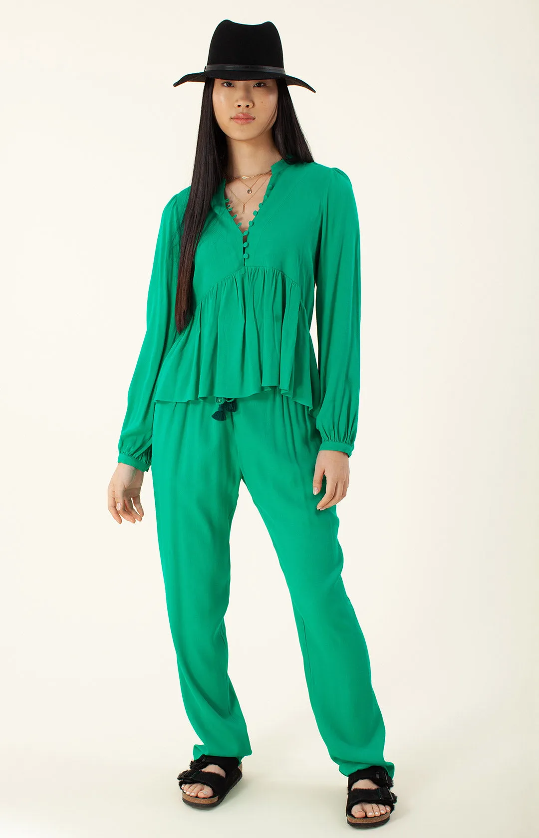 Fonda Solid Pant sold by Hale Bob