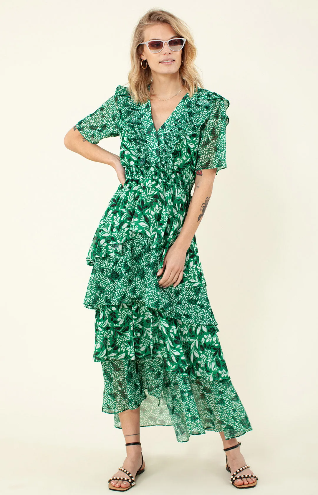 Marah Tiered Dress sold by Hale Bob product image thumbnail 4