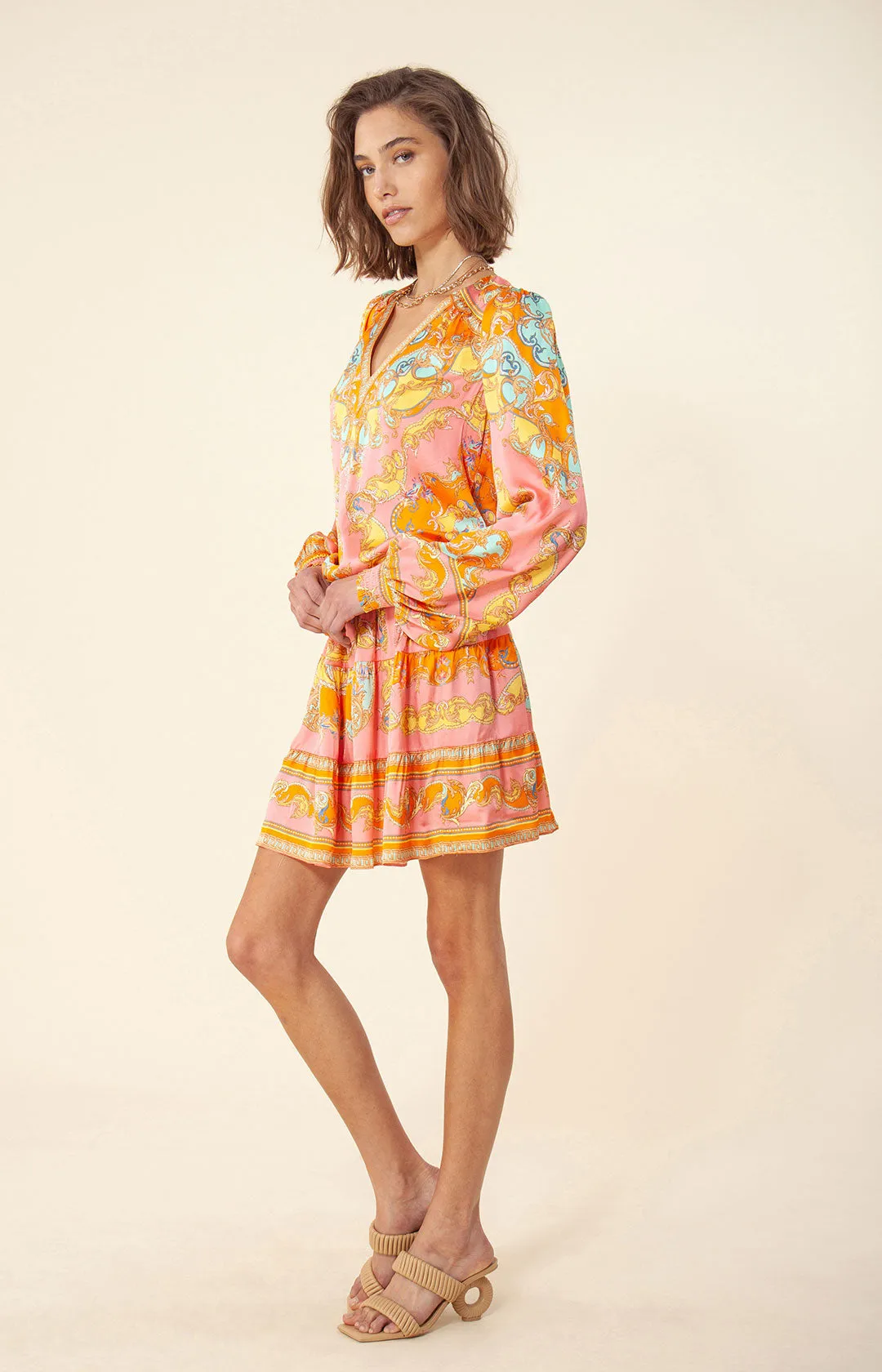 Garland Blouson Dress sold by Hale Bob product image thumbnail 3