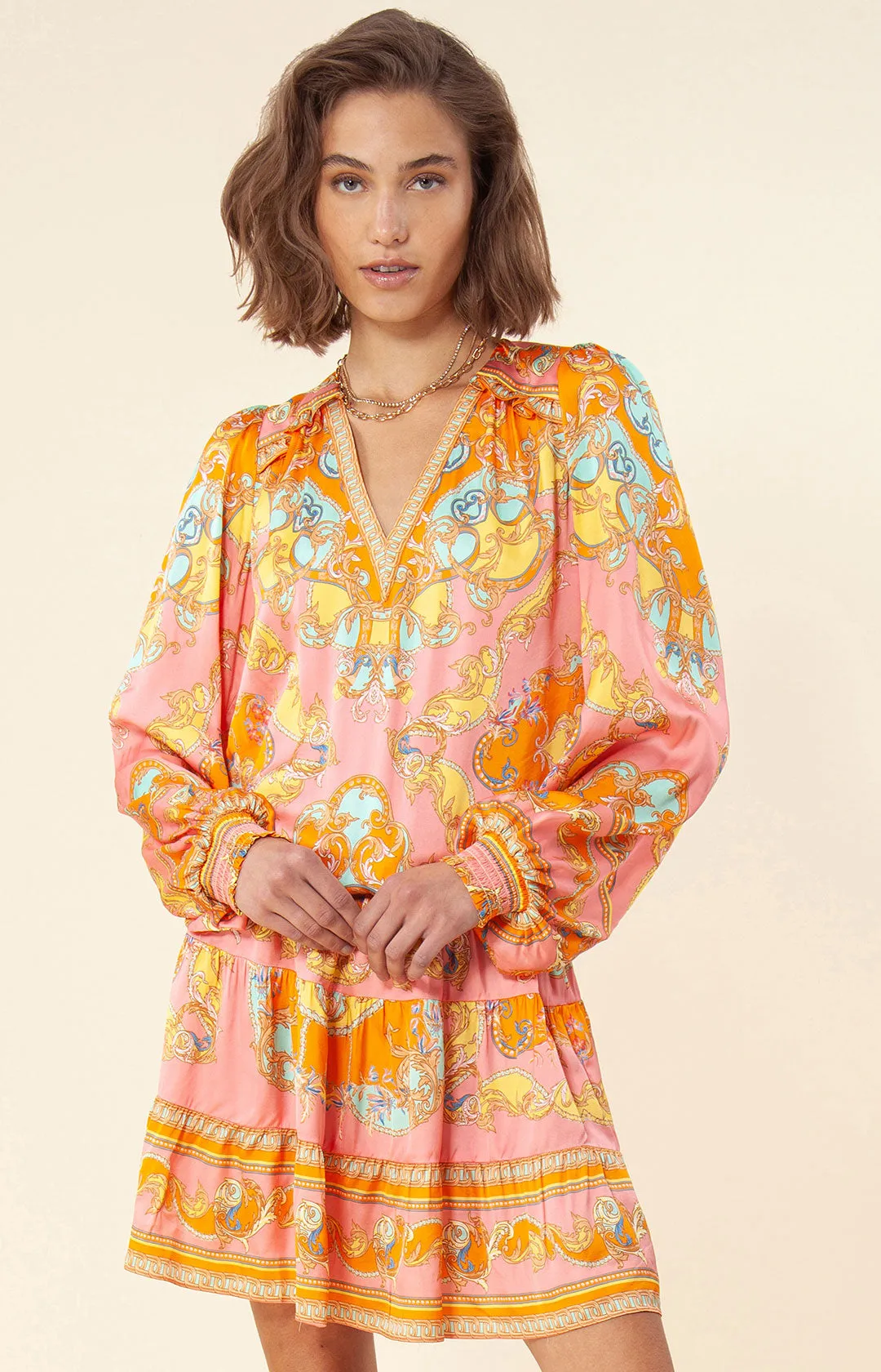 Garland Blouson Dress sold by Hale Bob
