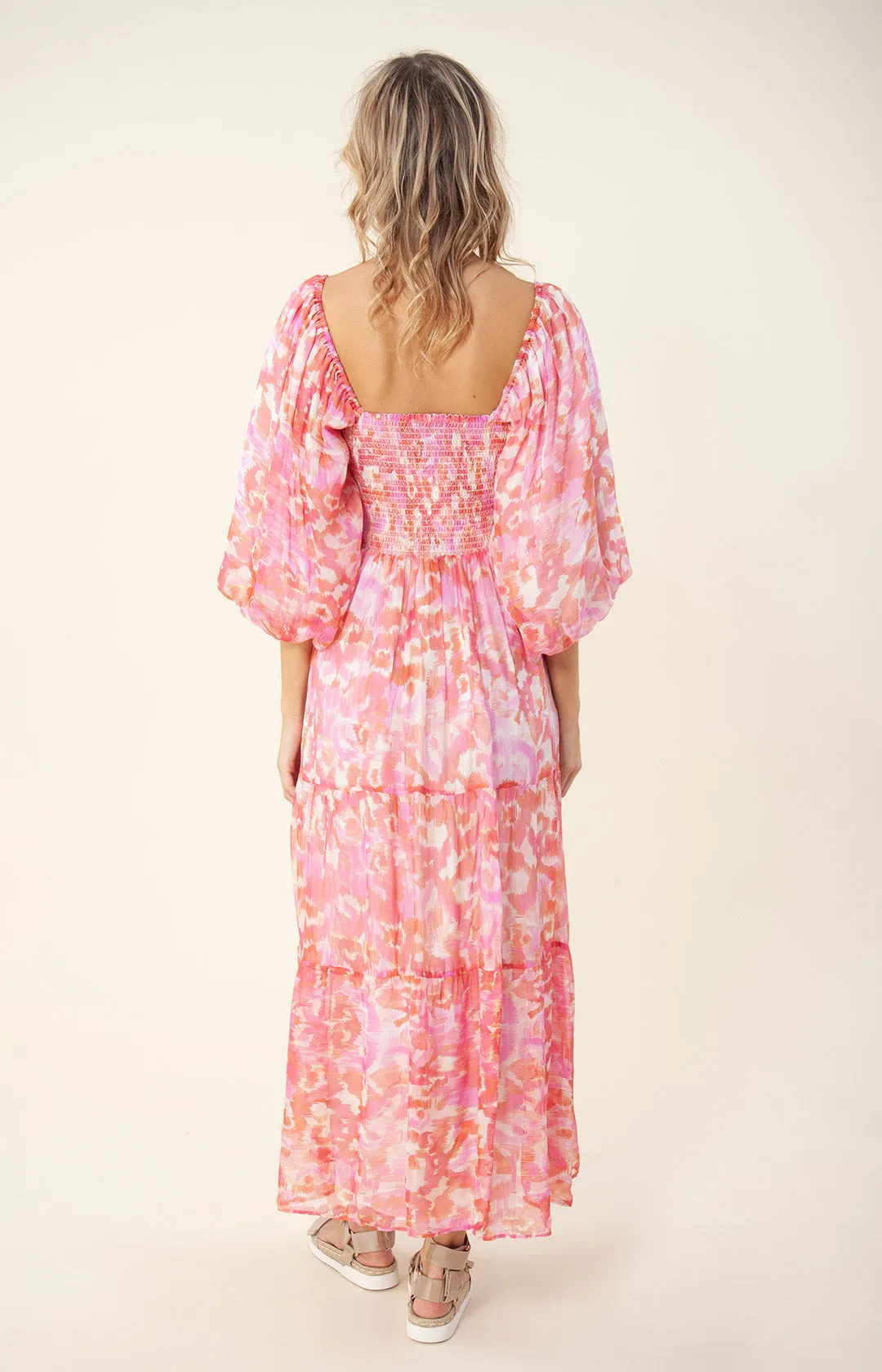Ilona Chiffon Maxi Dress sold by Hale Bob product image thumbnail 5