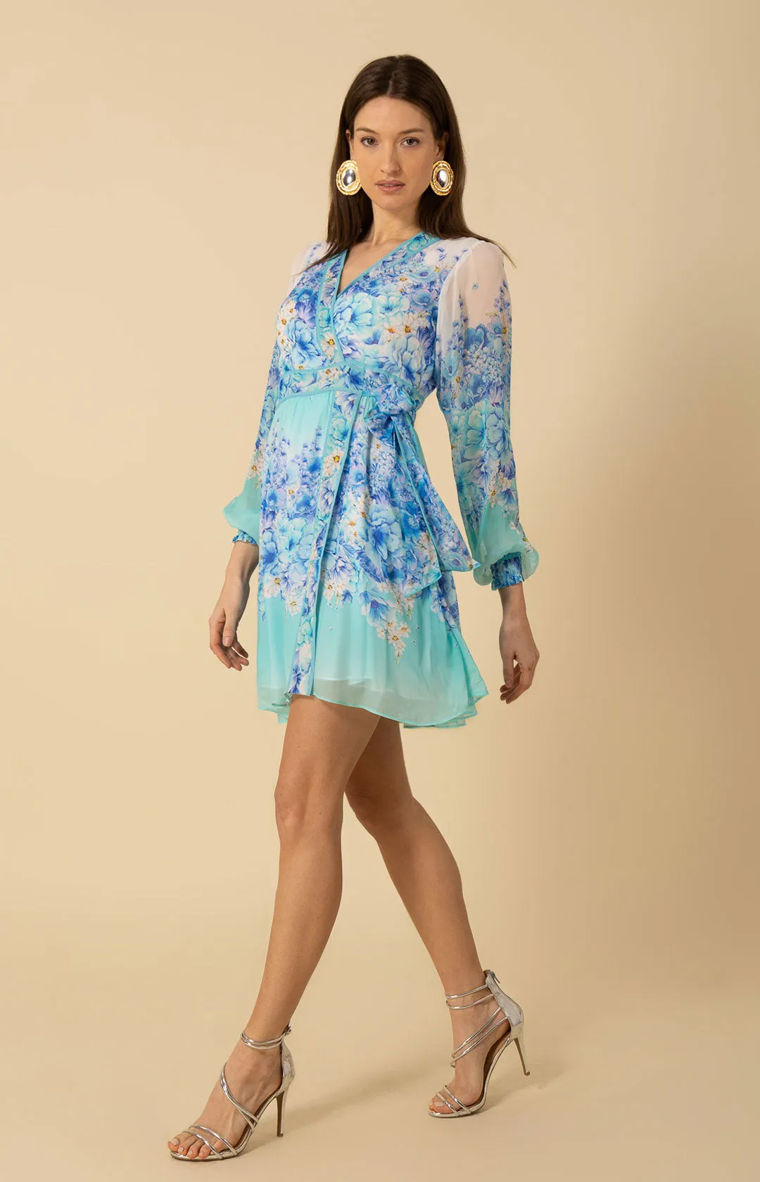 Kehlani Wrap Dress sold by Hale Bob product image thumbnail 5