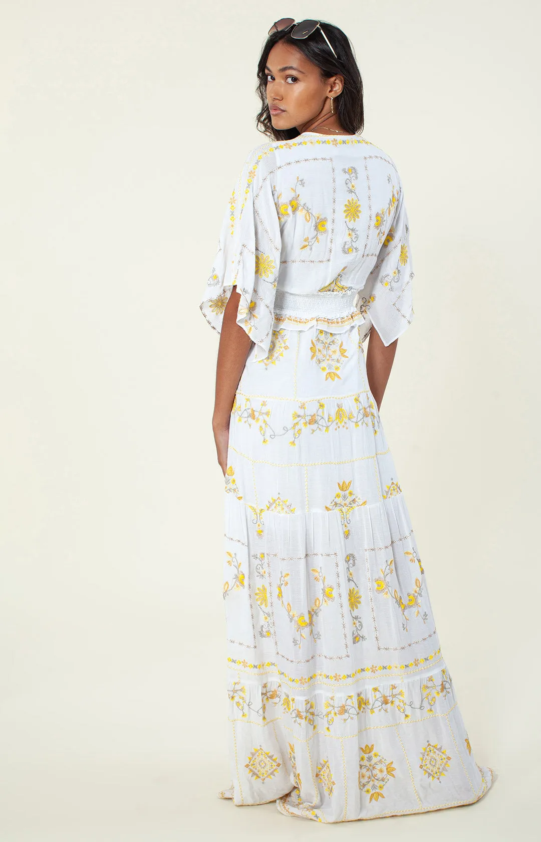 Neylan Embroidered Maxi Dress sold by Hale Bob product image thumbnail 2