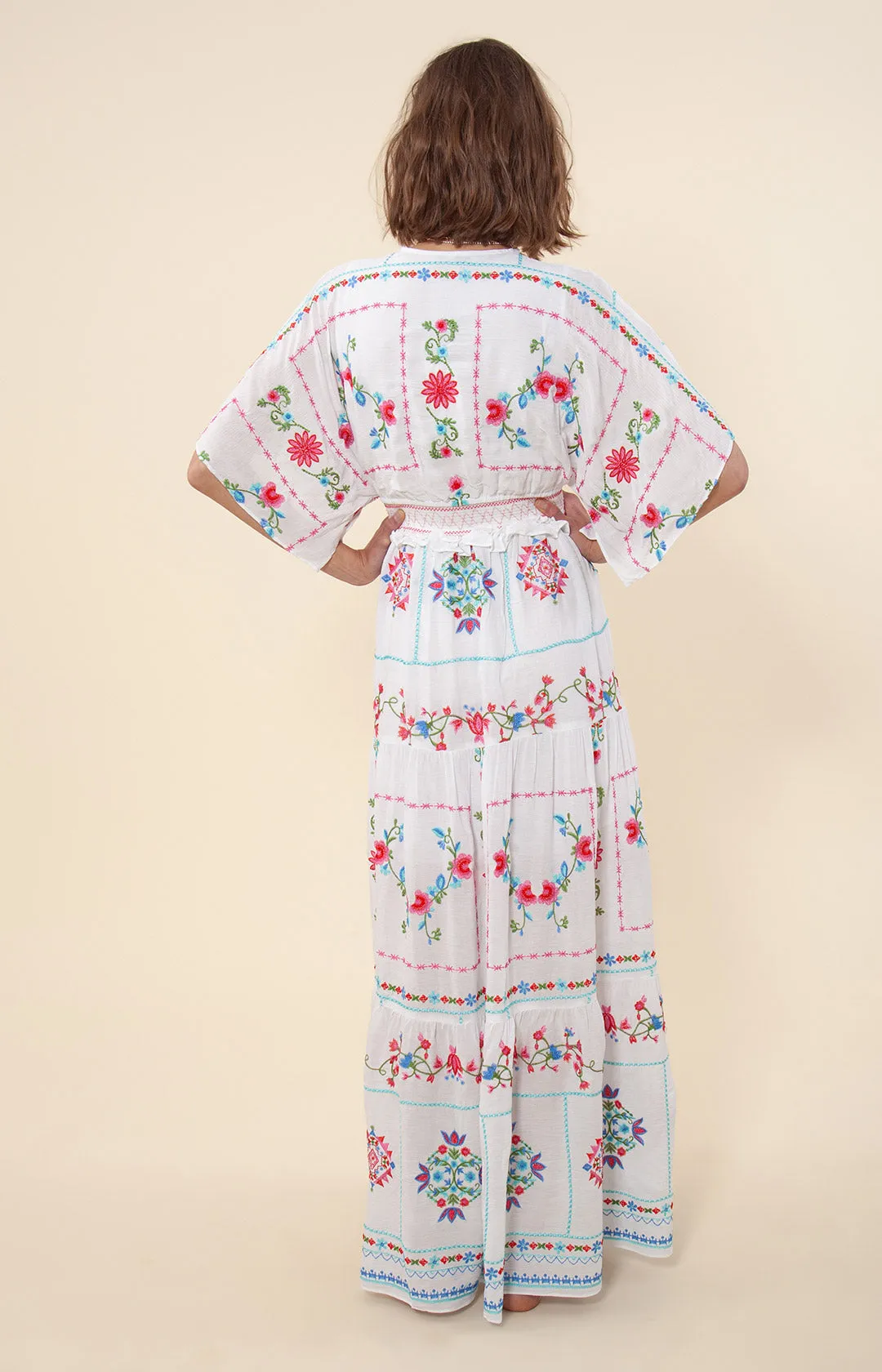 Neylan Embroidered Maxi Dress sold by Hale Bob product image thumbnail 4