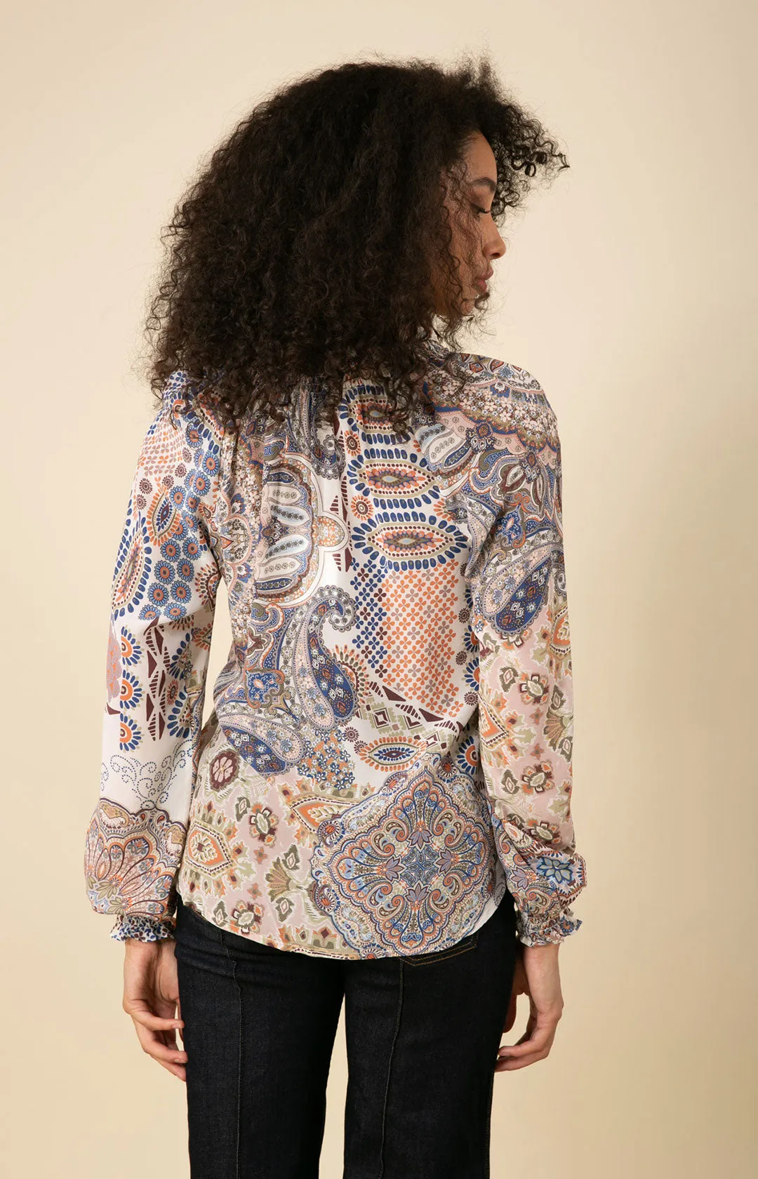 Laura Silk Top sold by Hale Bob product image thumbnail 2