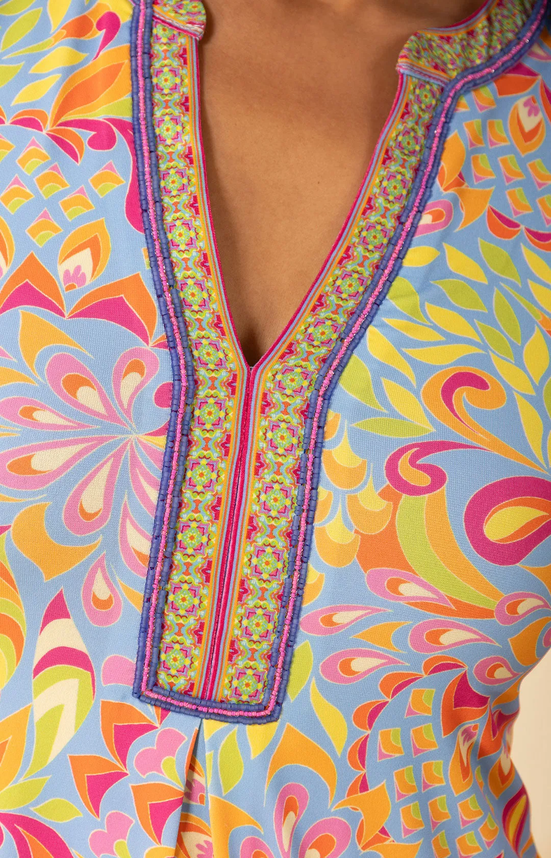 Annie Jersey Dress Beaded sold by Hale Bob product image thumbnail 5