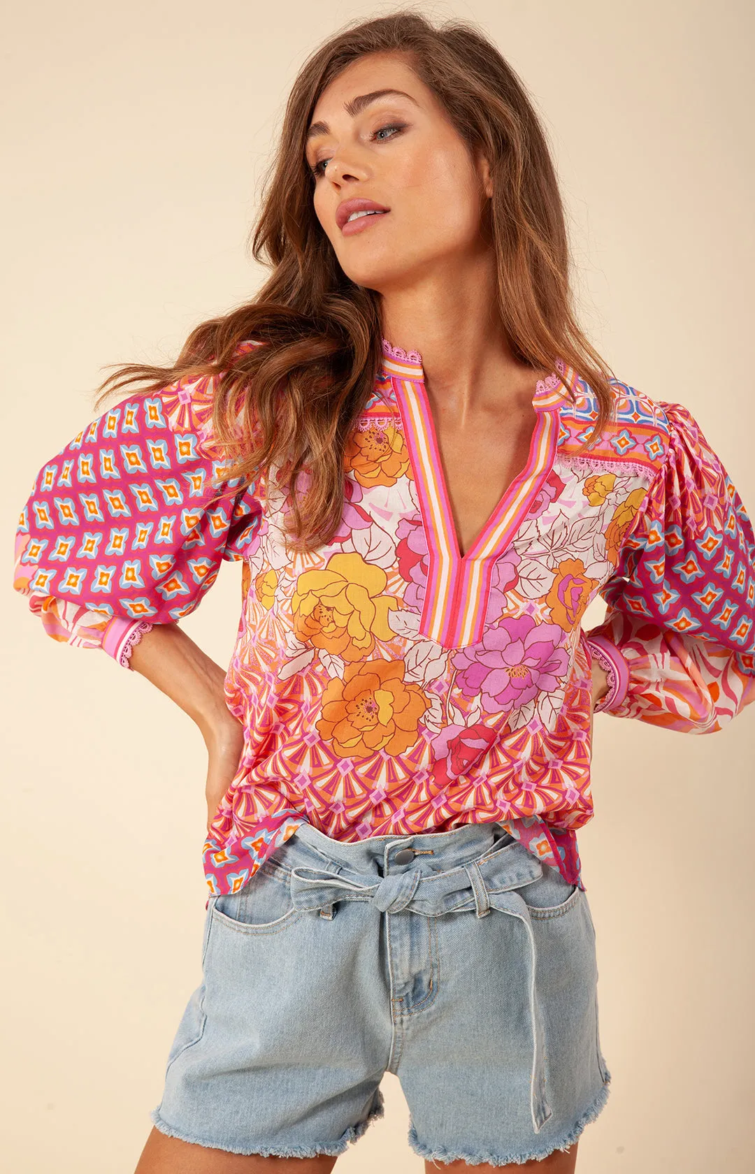 Martina Voile Top sold by Hale Bob product image thumbnail 5