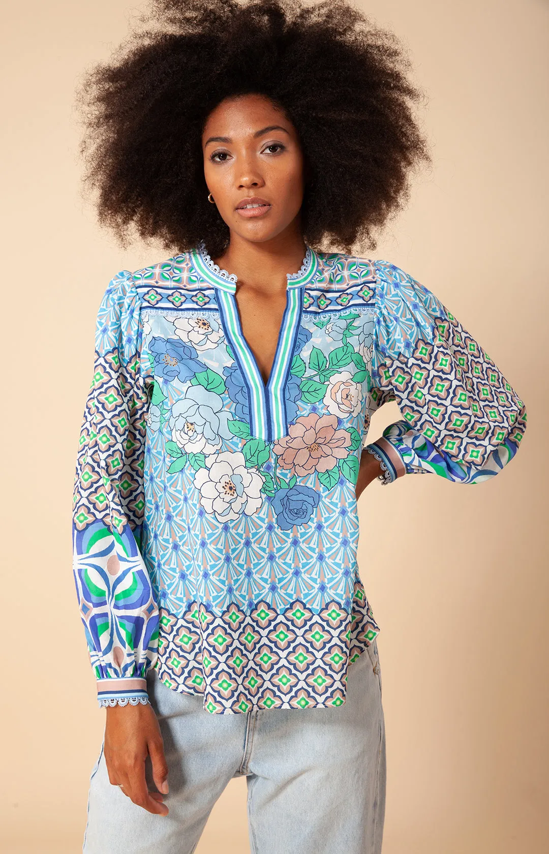 Martina Voile Top sold by Hale Bob