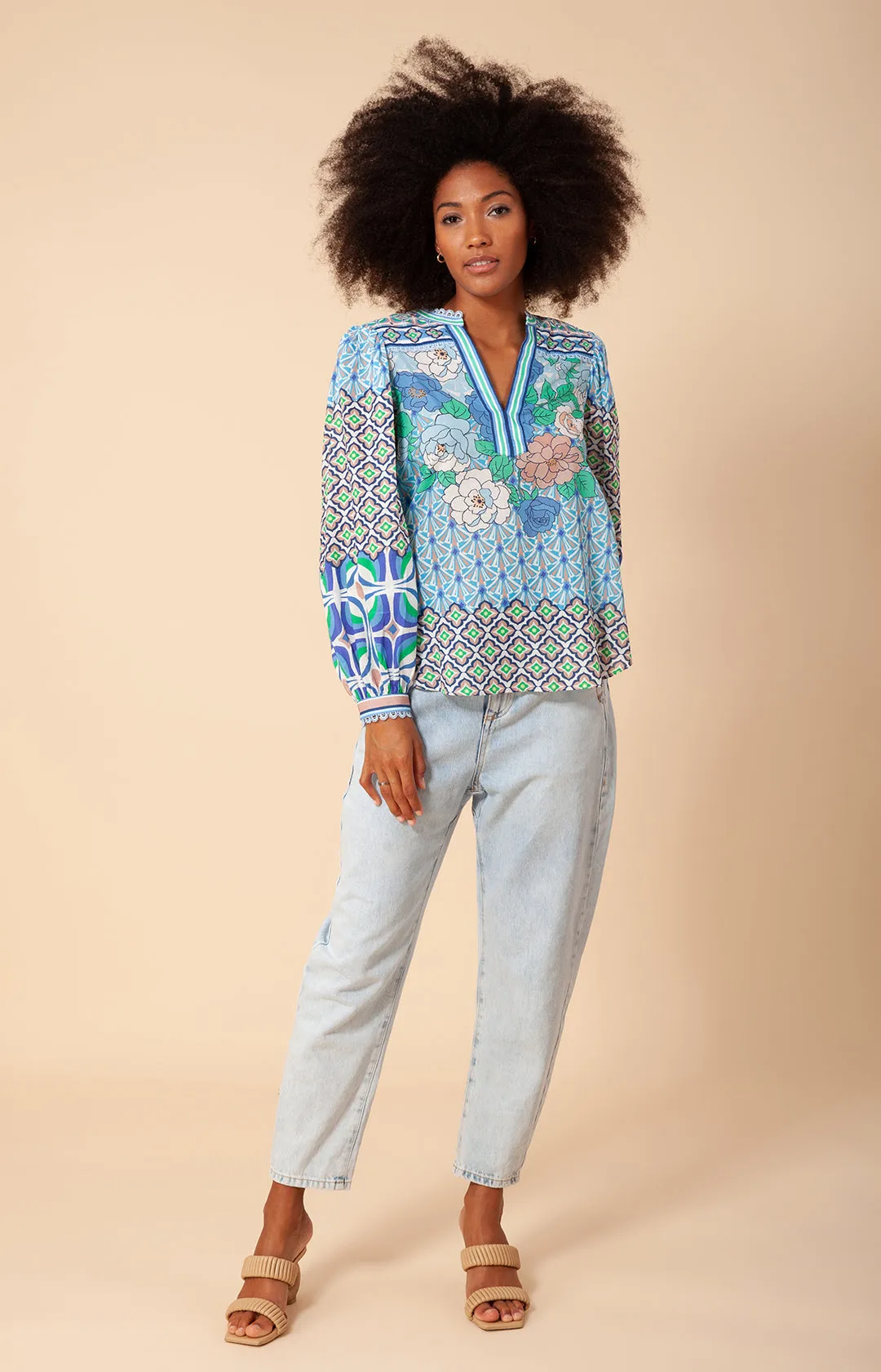 Martina Voile Top sold by Hale Bob product image thumbnail 3