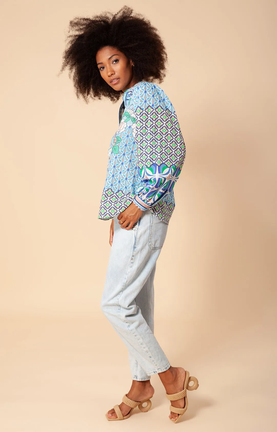 Martina Voile Top sold by Hale Bob product image thumbnail 4