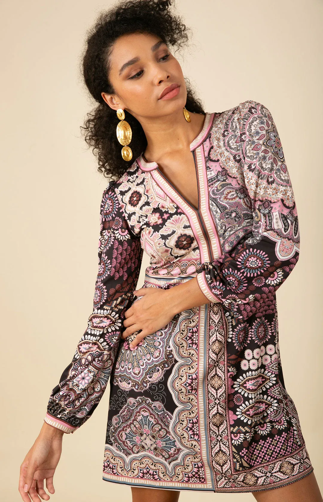 Rylie Jersey Dress sold by Hale Bob product image thumbnail 3