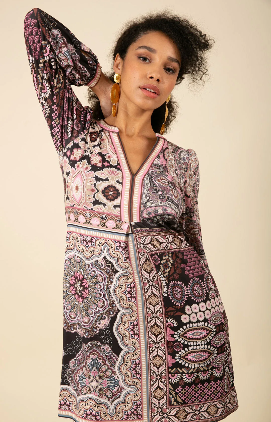 Rylie Jersey Dress sold by Hale Bob product image thumbnail 4