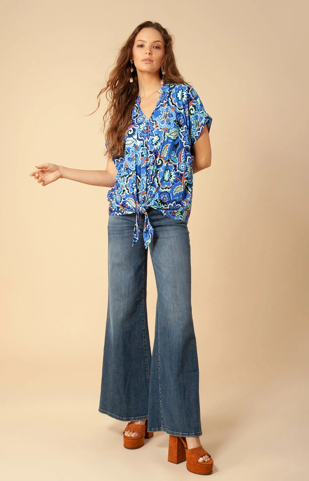 Antonia Jersey Top sold by Hale Bob product image thumbnail 3