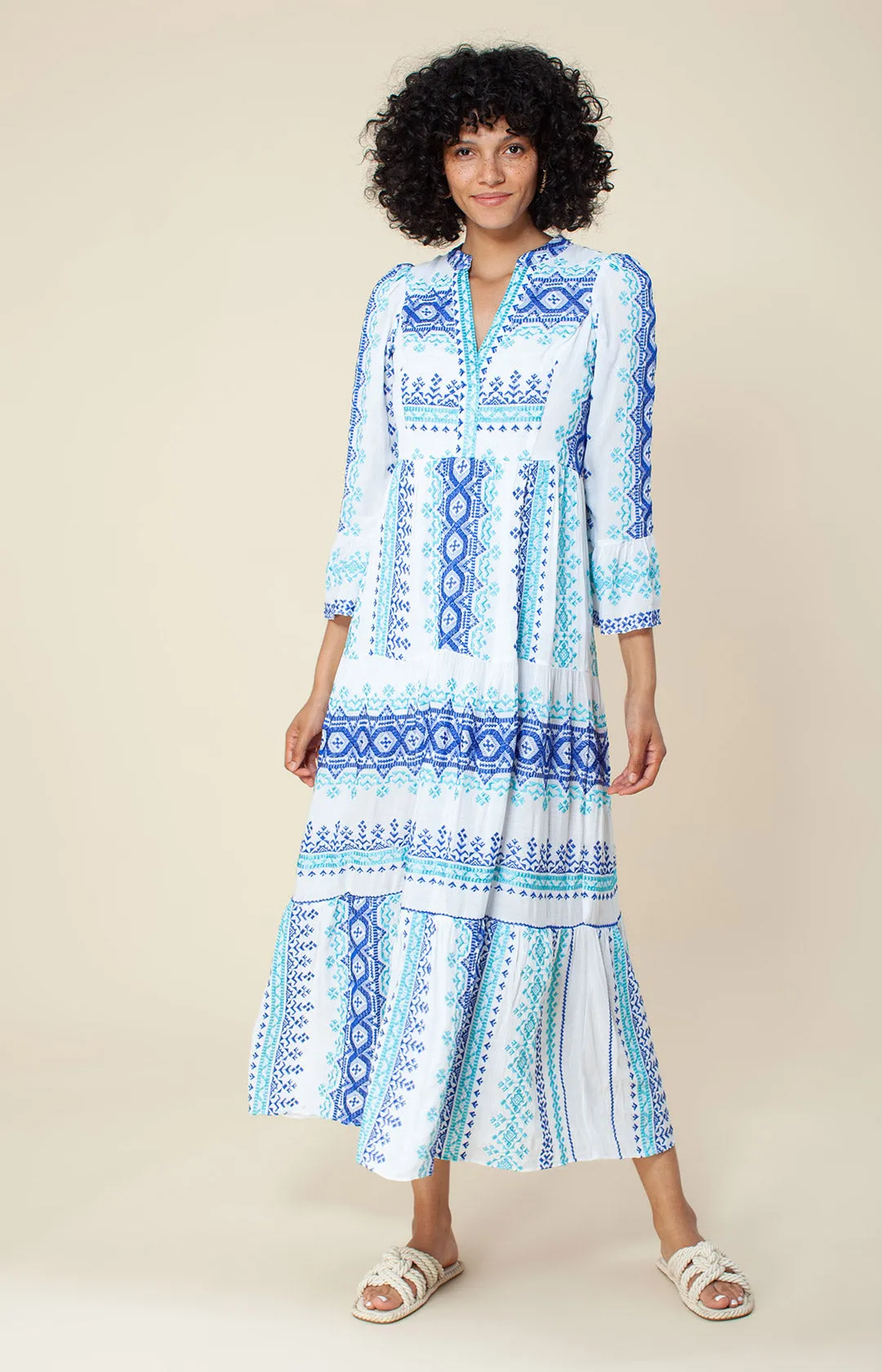 Lole Embroidered Maxi Dress sold by Hale Bob