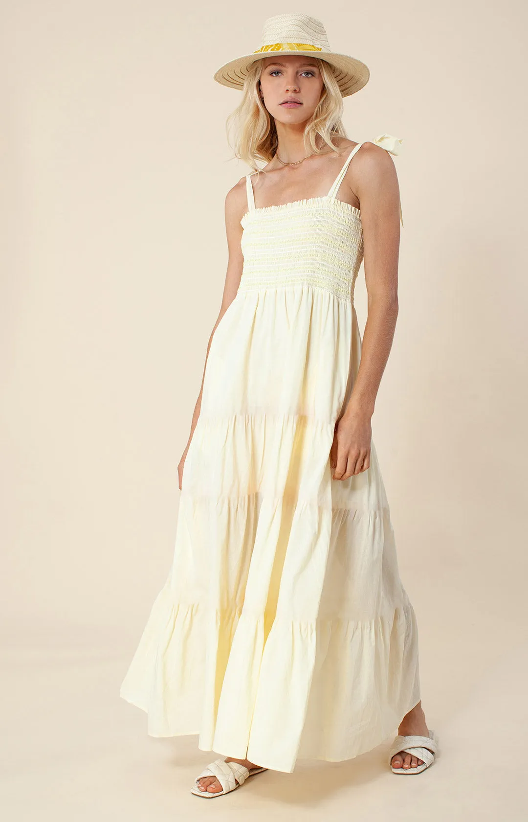 Marina Solid Maxi Dress sold by Hale Bob product image thumbnail 3