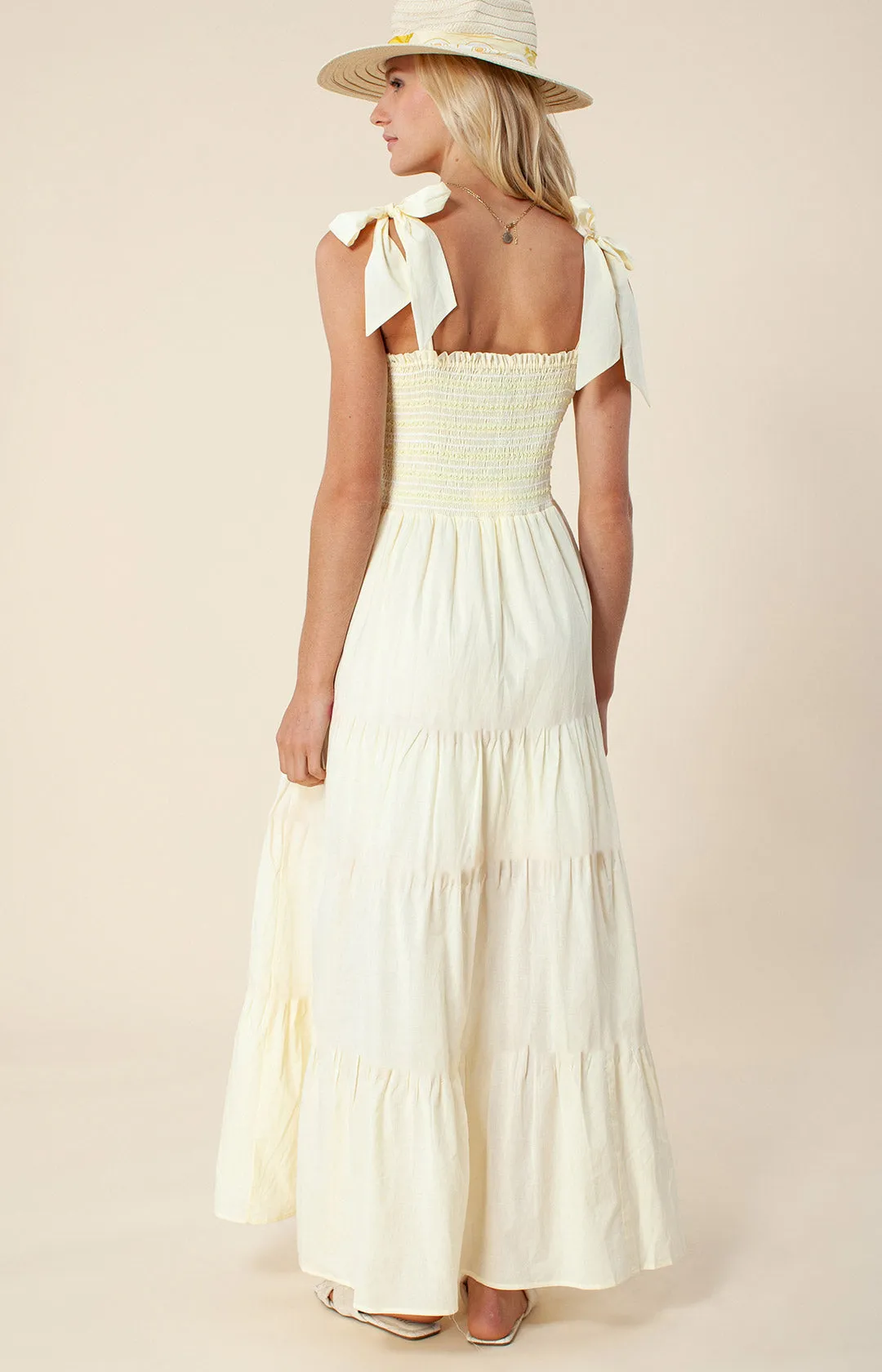 Marina Solid Maxi Dress sold by Hale Bob product image thumbnail 4