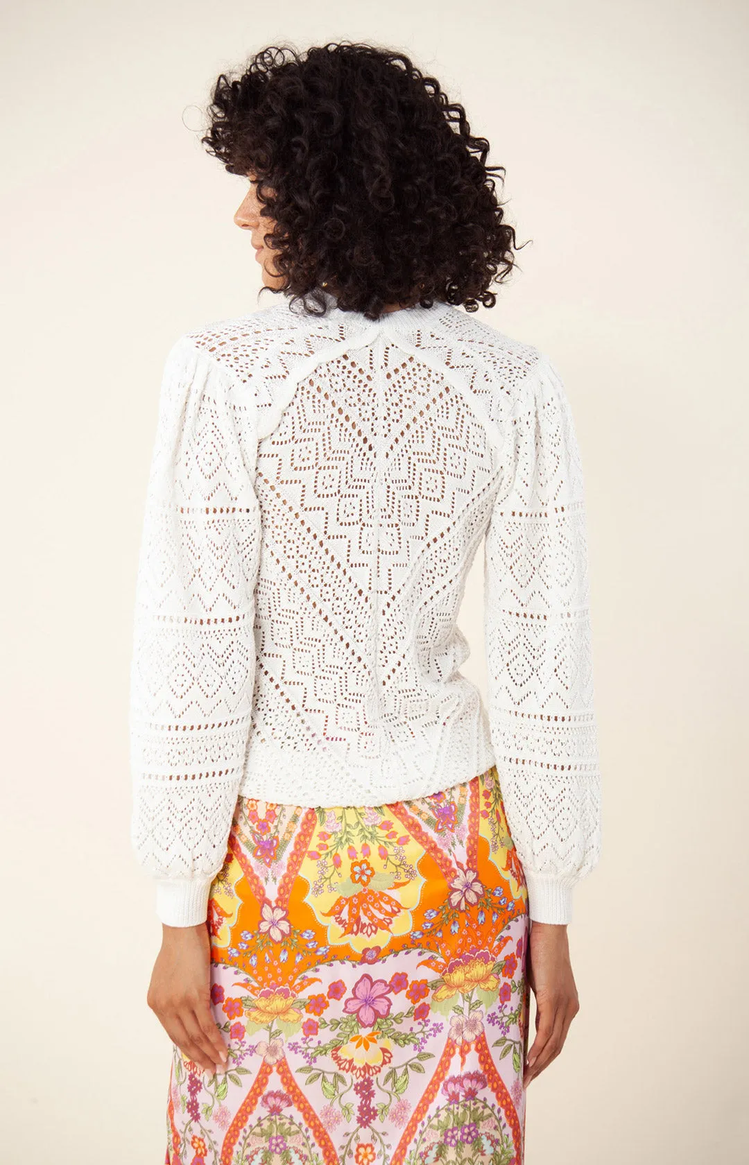 Jovita Pointelle Sweater sold by Hale Bob product image thumbnail 2