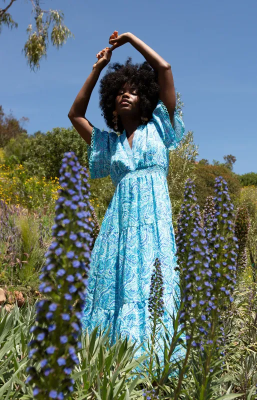 Kylie Linen Maxi Dress sold by Hale Bob