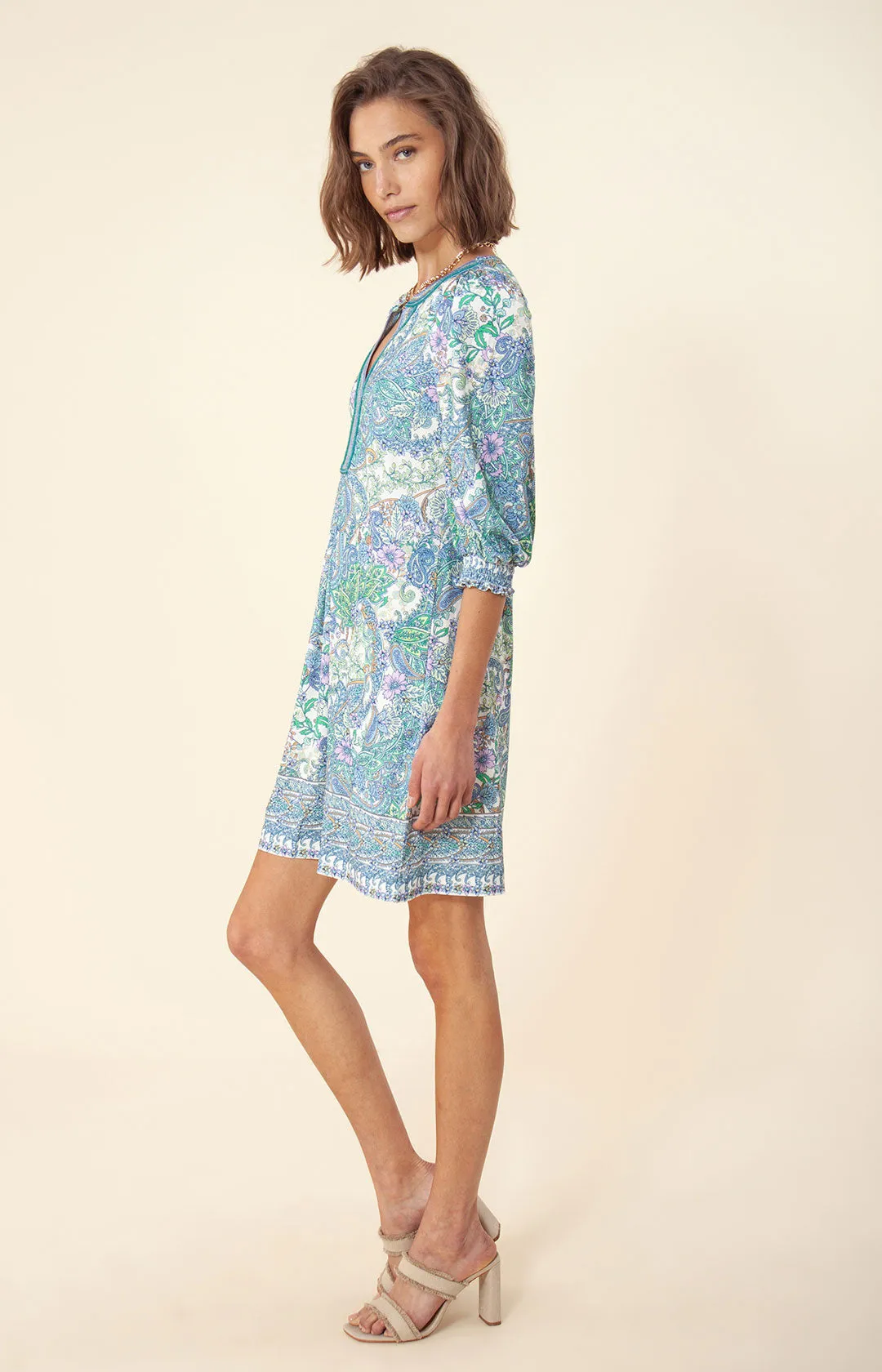 Allegra Jersey Dress Beaded sold by Hale Bob product image thumbnail 5