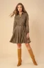 Floriana Solid Linen Dress sold by Hale Bob