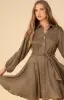 Floriana Solid Linen Dress sold by Hale Bob