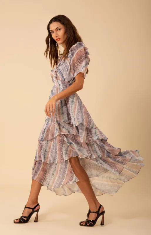 Caroline Chiffon Dress sold by Hale Bob
