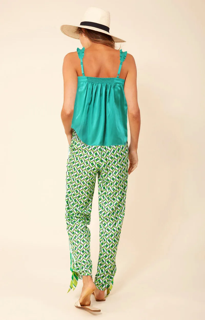 Rai Solid Silk Top sold by Hale Bob product image thumbnail 2