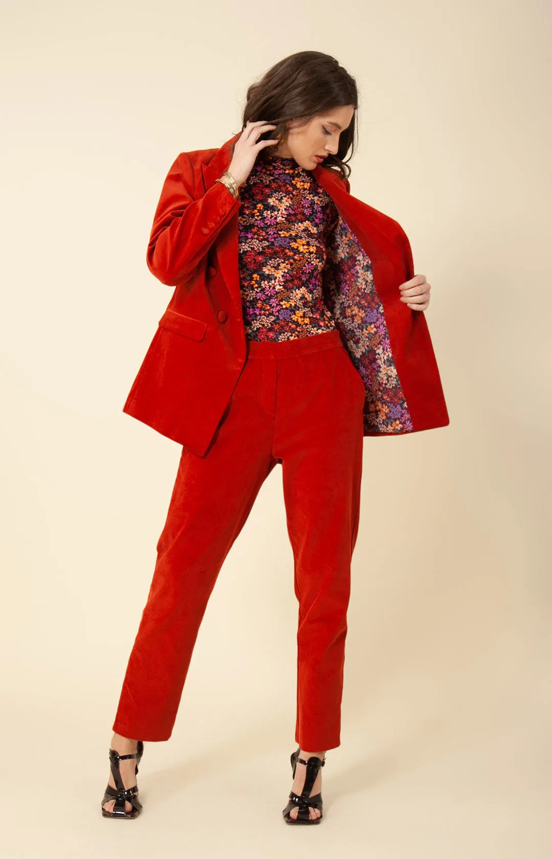 Lena Corduroy Pant sold by Hale Bob product image thumbnail 4