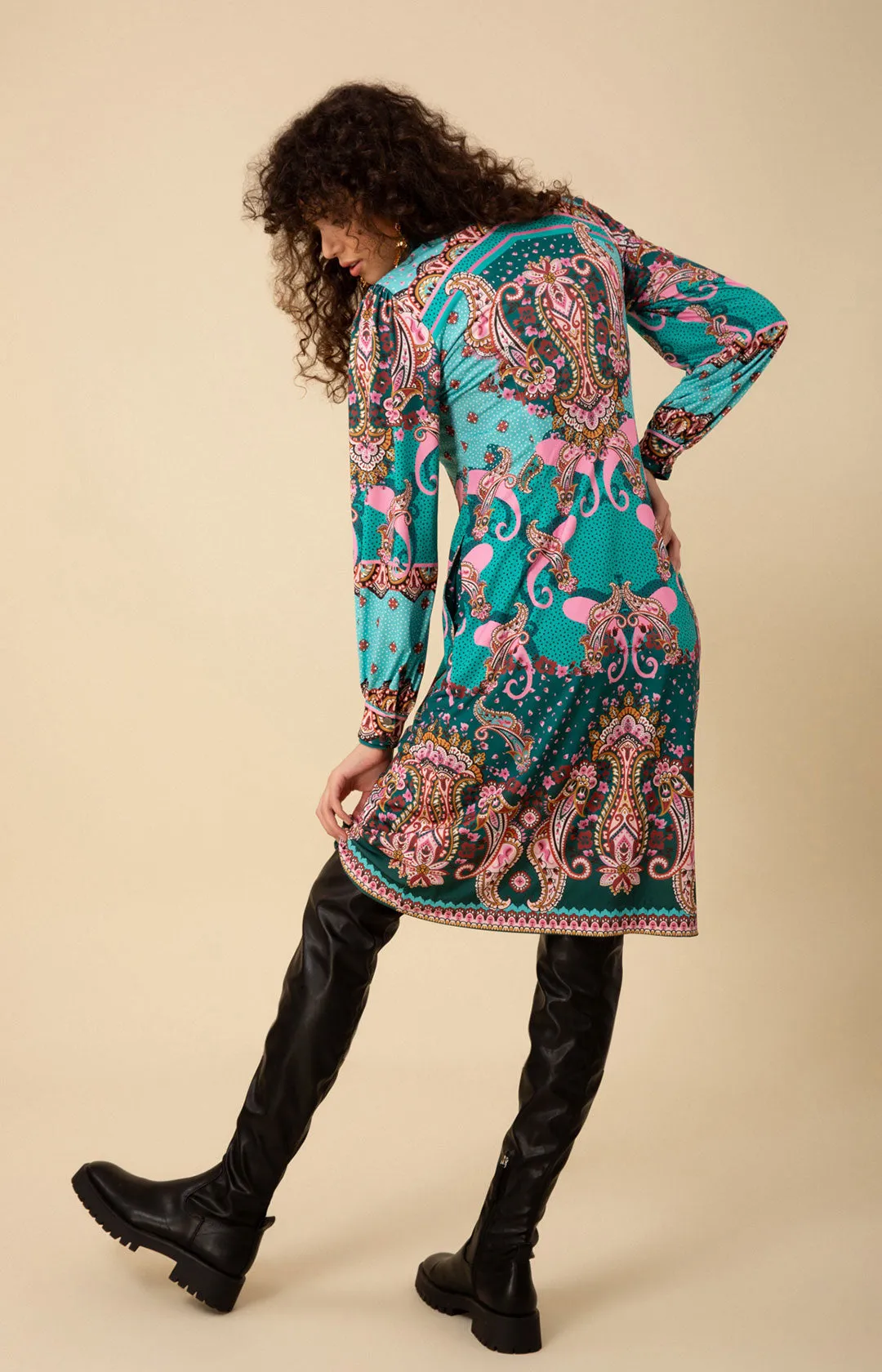Amora Midi Jersey Dress sold by Hale Bob product image thumbnail 2
