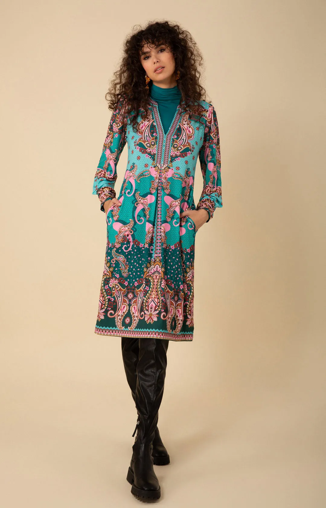 Amora Midi Jersey Dress sold by Hale Bob