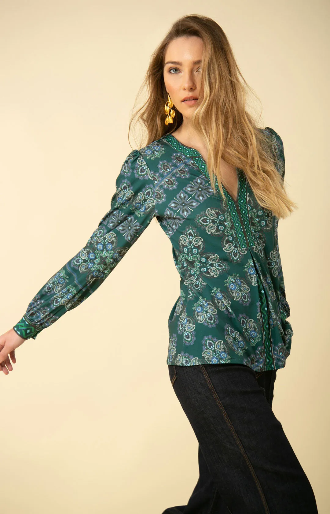 Nelya Jersey Top sold by Hale Bob product image thumbnail 4