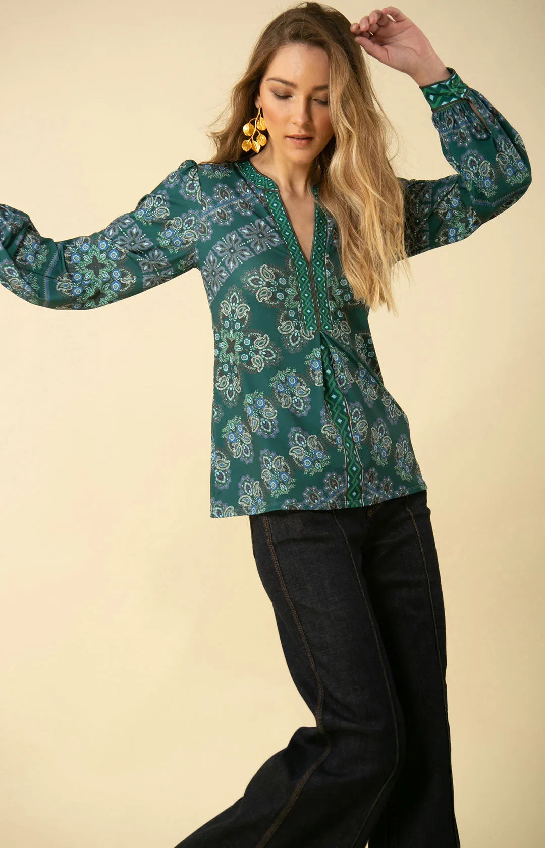 Nelya Jersey Top sold by Hale Bob product image thumbnail 3