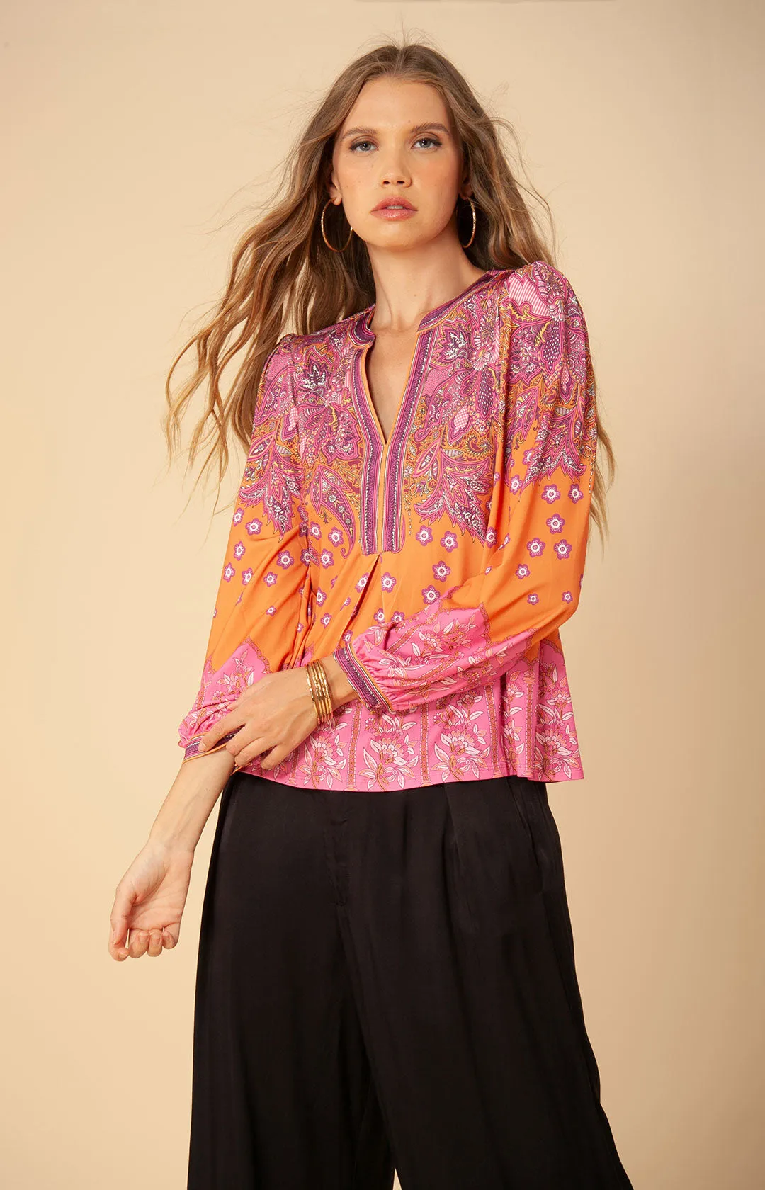 Leah Jersey Top sold by Hale Bob